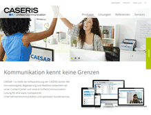 Tablet Screenshot of caseris.de
